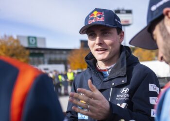 Adrien Fourmaux, Kesk-Euroopa MM-ralli 2025, Foto: Austral / Hyundai Motorsport GmbH