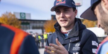 Adrien Fourmaux, Kesk-Euroopa MM-ralli 2025, Foto: Austral / Hyundai Motorsport GmbH