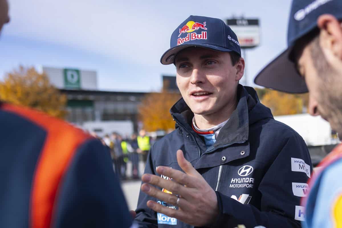 Adrien Fourmaux, Kesk-Euroopa MM-ralli 2025, Foto: Austral / Hyundai Motorsport GmbH
