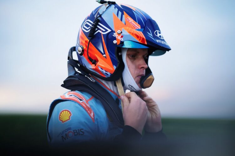 Ott Tänak, Kesk-Euroopa MM-ralli 2025, Foto: Romain Thuillier / Hyundai Motorsport GmbH