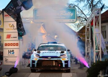 Joosep Ralf Nõgene ja Aleks Lesk, Saaremaa ralli 2025, Foto: Marleen Maask