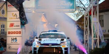 Joosep Ralf Nõgene ja Aleks Lesk, Saaremaa ralli 2025, Foto: Marleen Maask