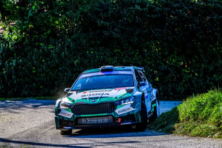 Robert Virves ja Jakko Viilo Horvaatia rallil 2025, Foto: André Lavadinho andre@at-world.com