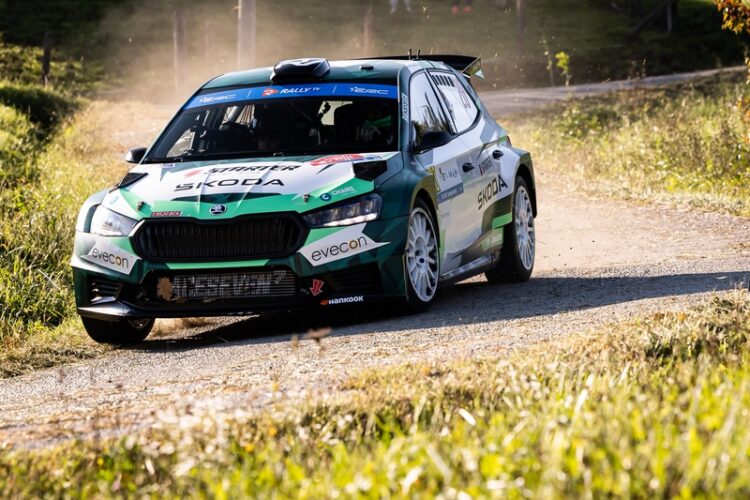 Robert Virves ja Jakko Viilo Horvaatia rallil 2025, Foto: André Lavadinho andre@at-world.com