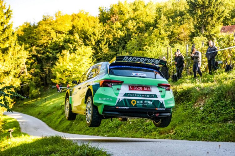 Robert Virves ja Jakko Viilo Horvaatia rallil 2025, Foto: André Lavadinho andre@at-world.com