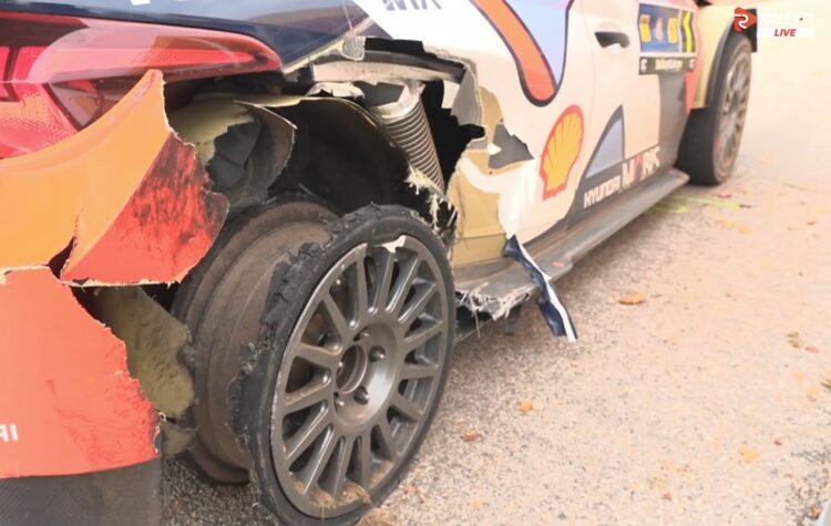 Thierry Neuville auto katse lõpus