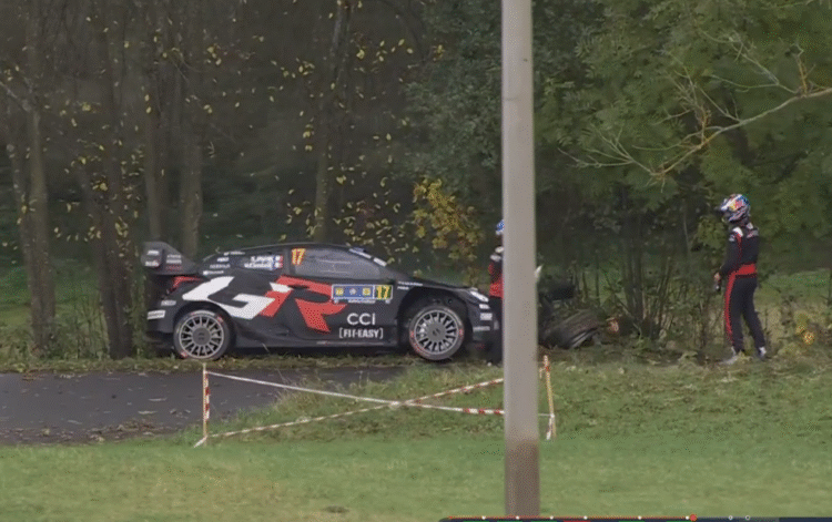 SS10: Ogier tegi avarii ja katkestas ralli – Tänak tõusis kolmandaks