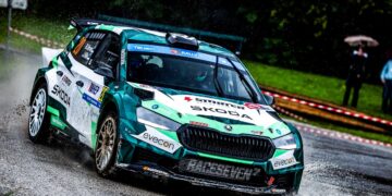 Robert Virves ja Jakko Viilo Horvaatia ERC rallil 2025, Foto: World / Red Bull Content Pool
