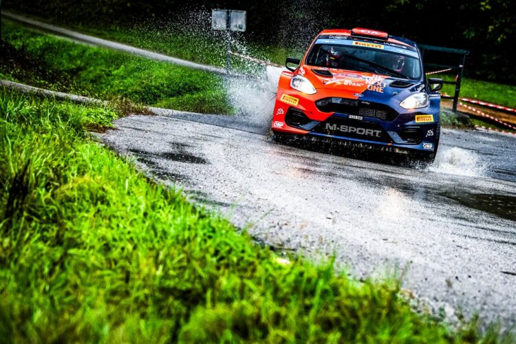 Romet Jürgenson ja Siim Oja Horvaatia ERC rallil 2025, Foto: World / Red Bull Content Pool