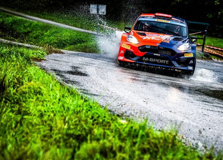 Romet Jürgenson ja Siim Oja Horvaatia ERC rallil 2025, Foto: World / Red Bull Content Pool
