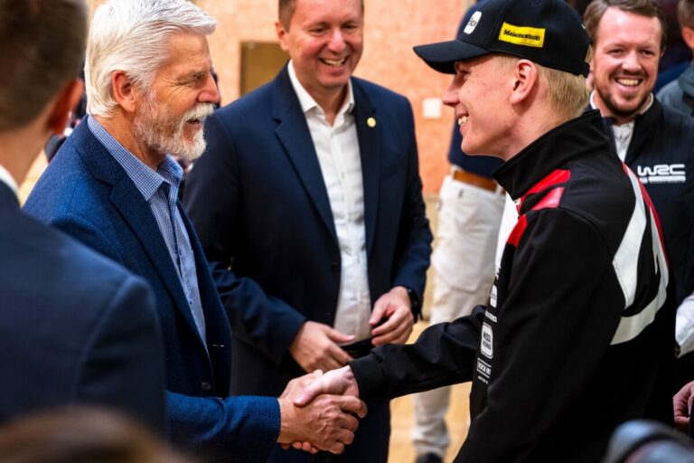 President Petr Pavel ja Sami Pajari. Foto Jaanus Ree / Red Bull Content Pool