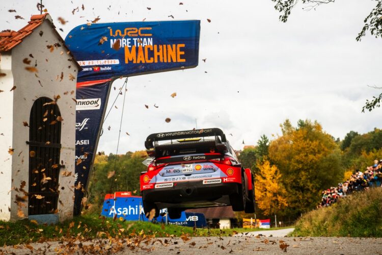 Ott Tänakja Martin Järveoja Kesk-Euroopa MM-ralli 2025, Foto: Jaanus Ree / Red Bull Content Pool