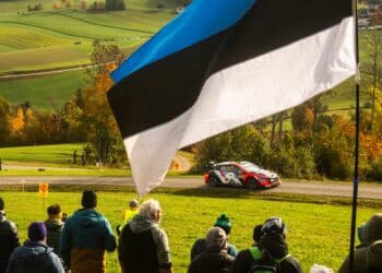 Ott Tänak ja Martin Järveoja Kesk-Euroopa MM-ralli 2025, Foto: Jaanus Ree / Red Bull Content Pool