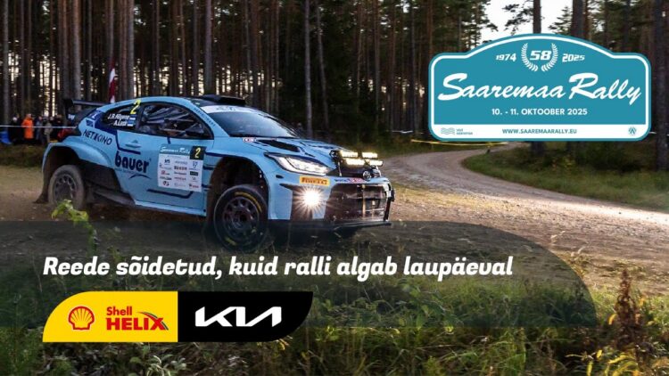 Masinawärk: Saaremaa Rally 2025 – esimese päev TOP3