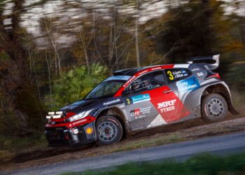 Urmo Aava ja Janno Siitan Saaremaa ralli 2025, Foto: Pille Russi