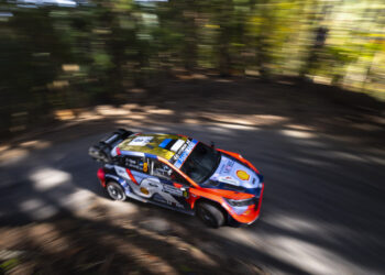 Ott Tänak ja Martin Järveoja Jaapani MM-rallil 2025, Foto: Austral / Hyundai Motorsport GmbH
