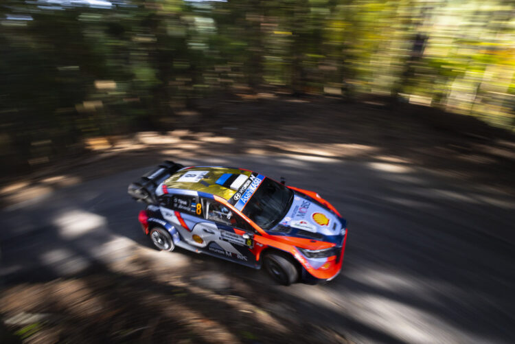 Ott Tänak ja Martin Järveoja Jaapani MM-rallil 2025, Foto: Austral / Hyundai Motorsport GmbH