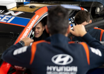 Ott Tänak Jaapani MM-rallil 2025, Foto: Dufour Fabien / Hyundai Motorsport GmbH