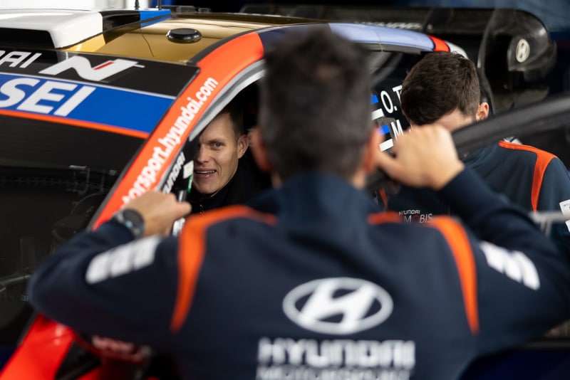Ott Tänak Jaapani MM-rallil 2025, Foto: Dufour Fabien / Hyundai Motorsport GmbH