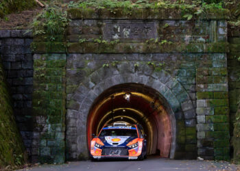 Ott Tänak ja Martin Järveoja Jaapani MM-rallil 2025, Foto: Dufour Fabien / Hyundai Motorsport GmbH
