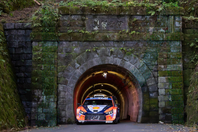 Ott Tänak ja Martin Järveoja Jaapani MM-rallil 2025, Foto: Dufour Fabien / Hyundai Motorsport GmbH