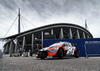 Autoralli MM-hooaeg jätkub Jaapanis. Foto: Vincent Thuillier / Hyundai Motorsport