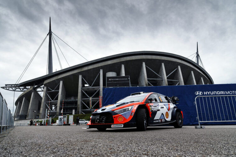 Autoralli MM-hooaeg jätkub Jaapanis. Foto: Vincent Thuillier / Hyundai Motorsport