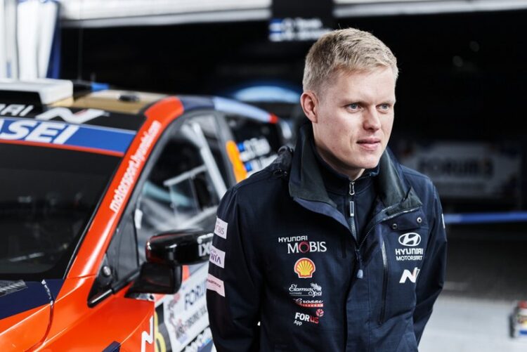 Ott Tänak Jaapani MM-rallil 2025, Foto: Vincent Thuillier / Hyundai Motorsport GmbH