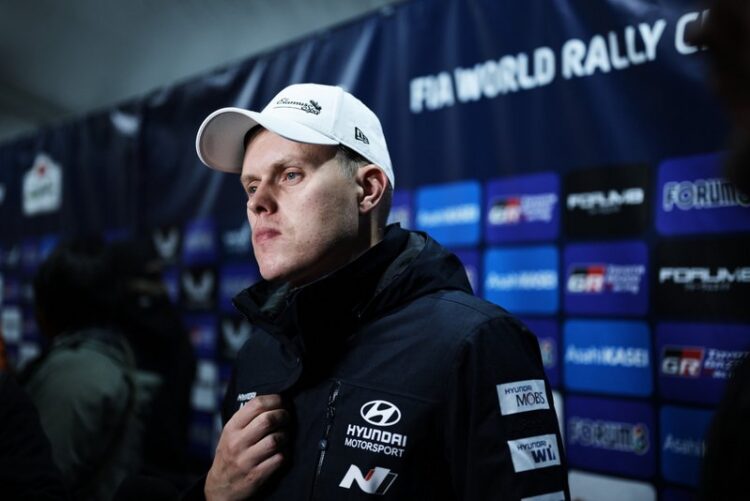 Ott Tänak Jaapani ralli 2025, Foto: Vincent Thuillier / Hyundai Motorsport GmbH
