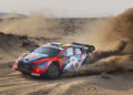 Ott Tänak ja Martin Järveoja Saudi Araabia MM-ralli 2025, Foto: Austral / Hyundai Motorsport GmbH