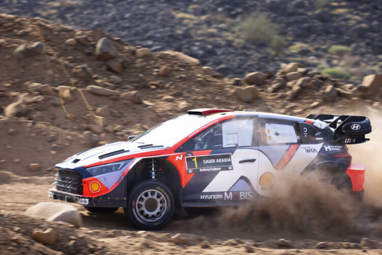 Thierry Neuville, Saudi Araabi MM-ralli 2025, Foto: Austral / Hyundai Motorsport GmbH