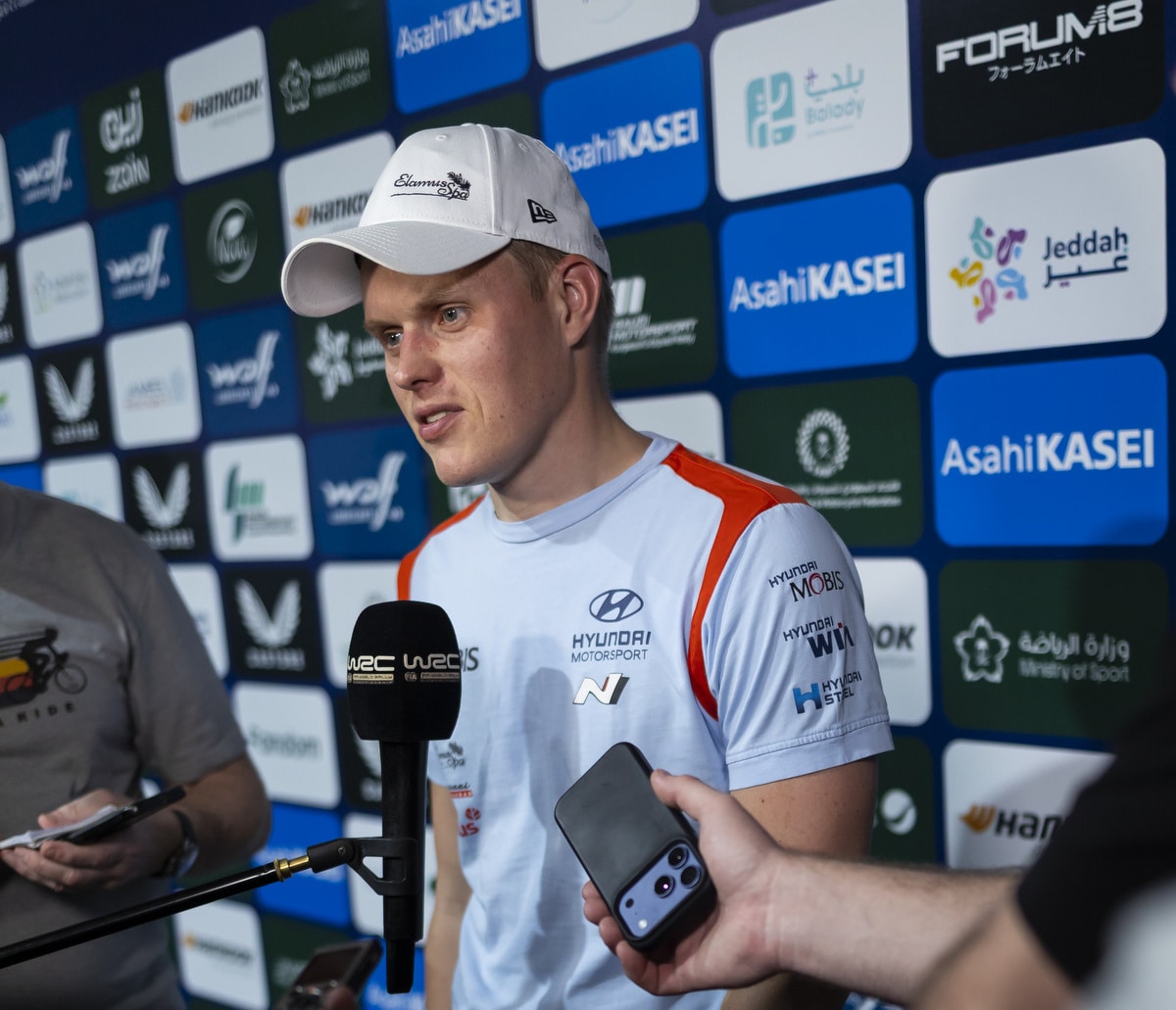 Ott Tänak, Saudi Araabia MM-ralli 2025, Foto: Austral / Hyundai Motorsport GmbH
