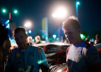Ott Tänak ja Martin Järveoja Saudi Araabia MM-ralli 2025, Foto: Romain Thuillier / Hyundai Motorsport GmbH