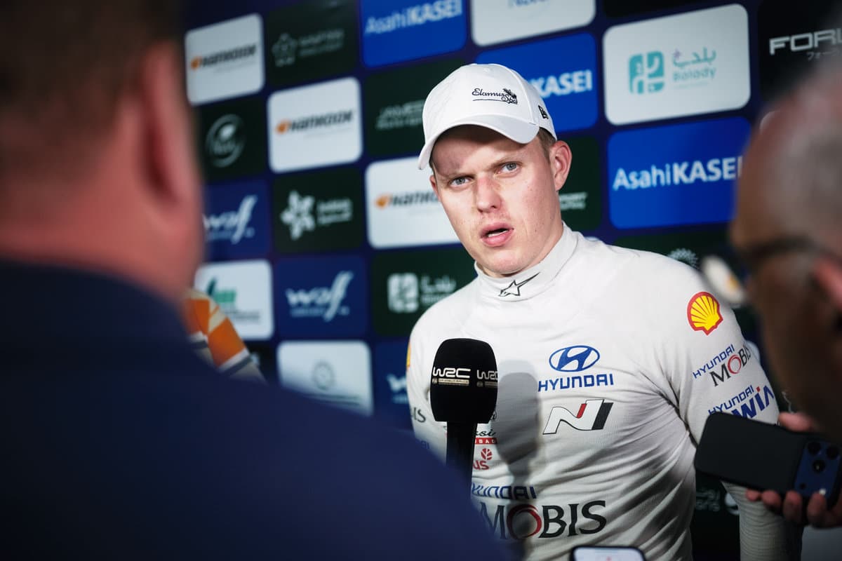 Ott Tänak, Saudi Araabia MM-ralli 2025, Foto:: Romain Thuillier / Hyundai Motorsport GmbH