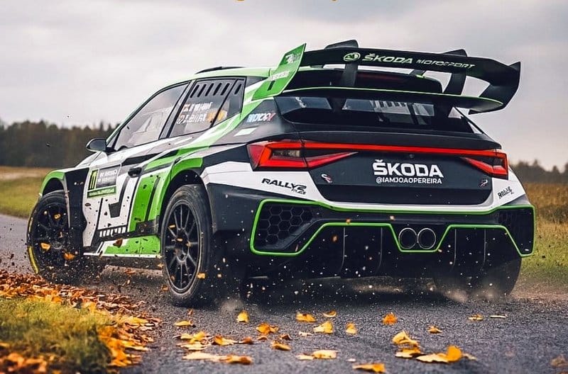 AI nägemus Skoda WRC 27-autost / autor: João Castro Pereira