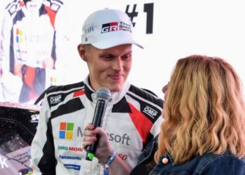 Ott Tänak ja Becs Williams, Foto: Mari Kirss / ralli.ee