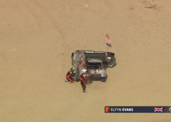 Evans ratast vahetamas