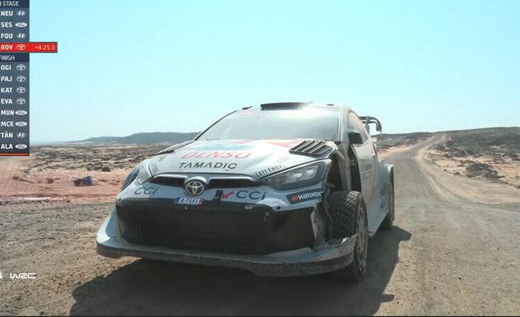 Rovanperä auto katse lõpus