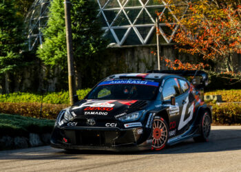 Sebastien Ogier ja Vincent Landais, Jaapani MM-ralli 2025, Foto: Jaanus Ree / Red Bull Content Pool