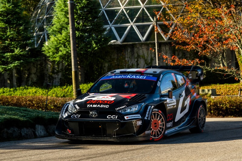 Sebastien Ogier ja Vincent Landais, Jaapani MM-ralli 2025, Foto: Jaanus Ree / Red Bull Content Pool