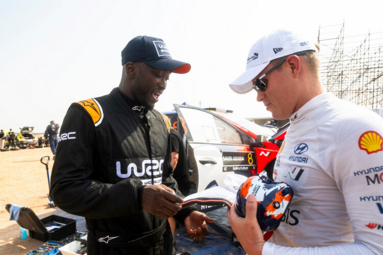 Danilo Pereira ja Ott Tänak Foto: Jaanus Ree / Red Bull Content Pool