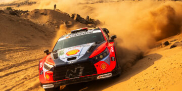 Adrien Fourmaux ja Alexandre Coria, Saudi Araabia MM-ralli 2025, Foto: Jaanus Ree / Red Bull Content Pool