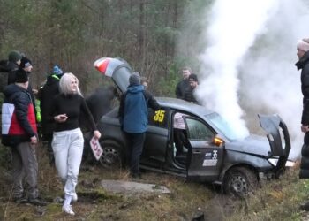 VIDEO: Hiiumaa Rahvaralli 2025 Big crashes mistakes offs