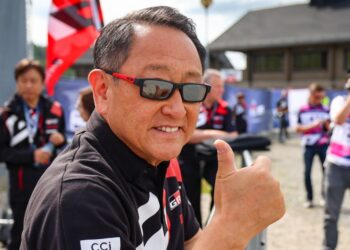 Akio Toyoda. Photo by: Toyota Gazoo Racing WRT