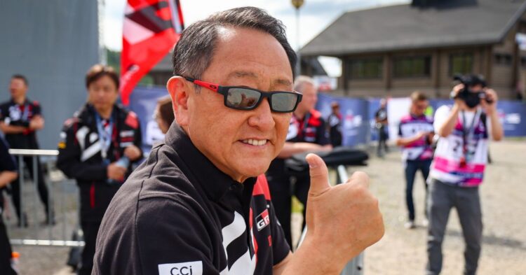 Akio Toyoda. Photo by: Toyota Gazoo Racing WRT