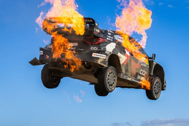 Timo Anise jäädvustus, mis kandideerib WRC aasta foto auhinnale. Foto: Timo Anis / Timo Anis Photography OÜ