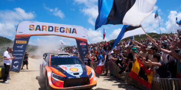 Ott Tänaku ja Martin Järveoja võiduga lõppenud 2024 Sardiina ralli, Foto: Vincent Thuillier / Hyundai Motorsport GmbH