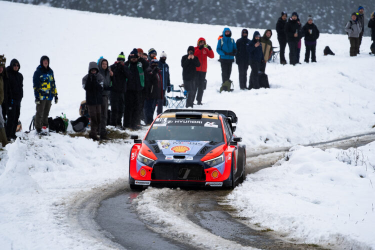Adrien Fourmaux. Rallye du Devoluy2025 Foto Helena El Mokni / Hyundai Motorsport GmbH