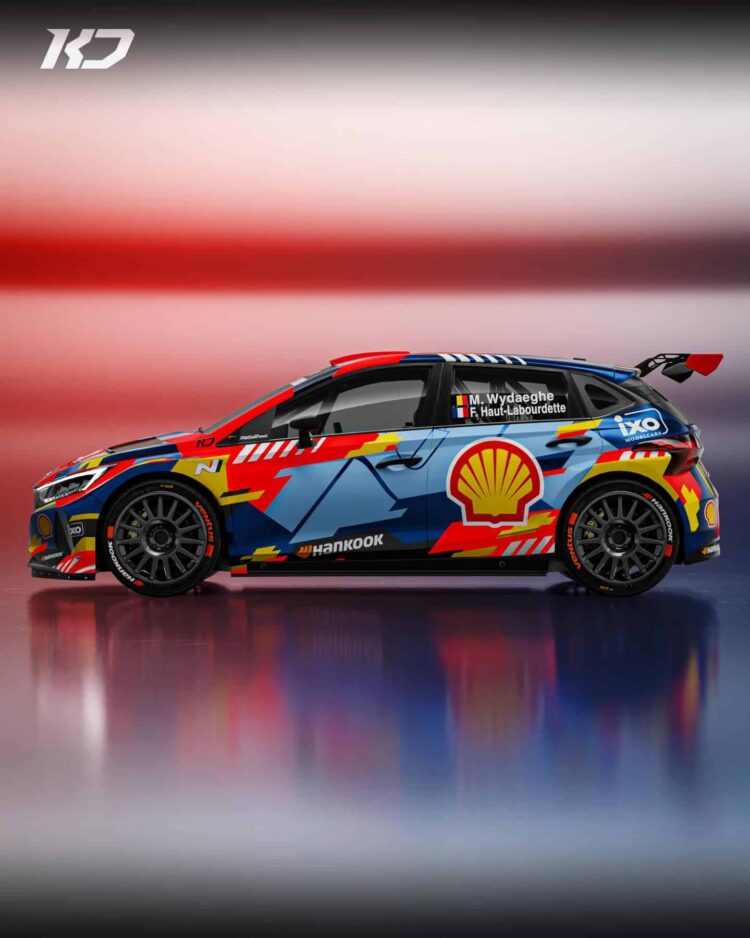 Martijn Wydaeghe võistlusmasin, Foto: facebook.com/MWCODRIVER