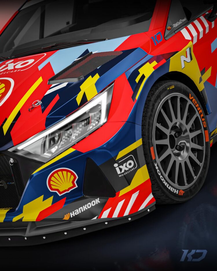 Martijn Wydaeghe võistlusmasin, Foto: facebook.com/MWCODRIVER